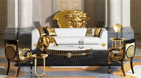 versace furniture for sale|versace living room furniture.